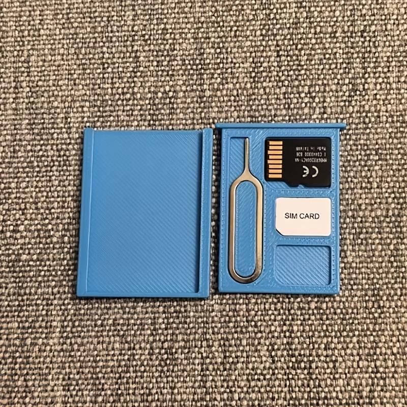 Sim Card Holder Case - Portable PLA SIM Micro SD Card