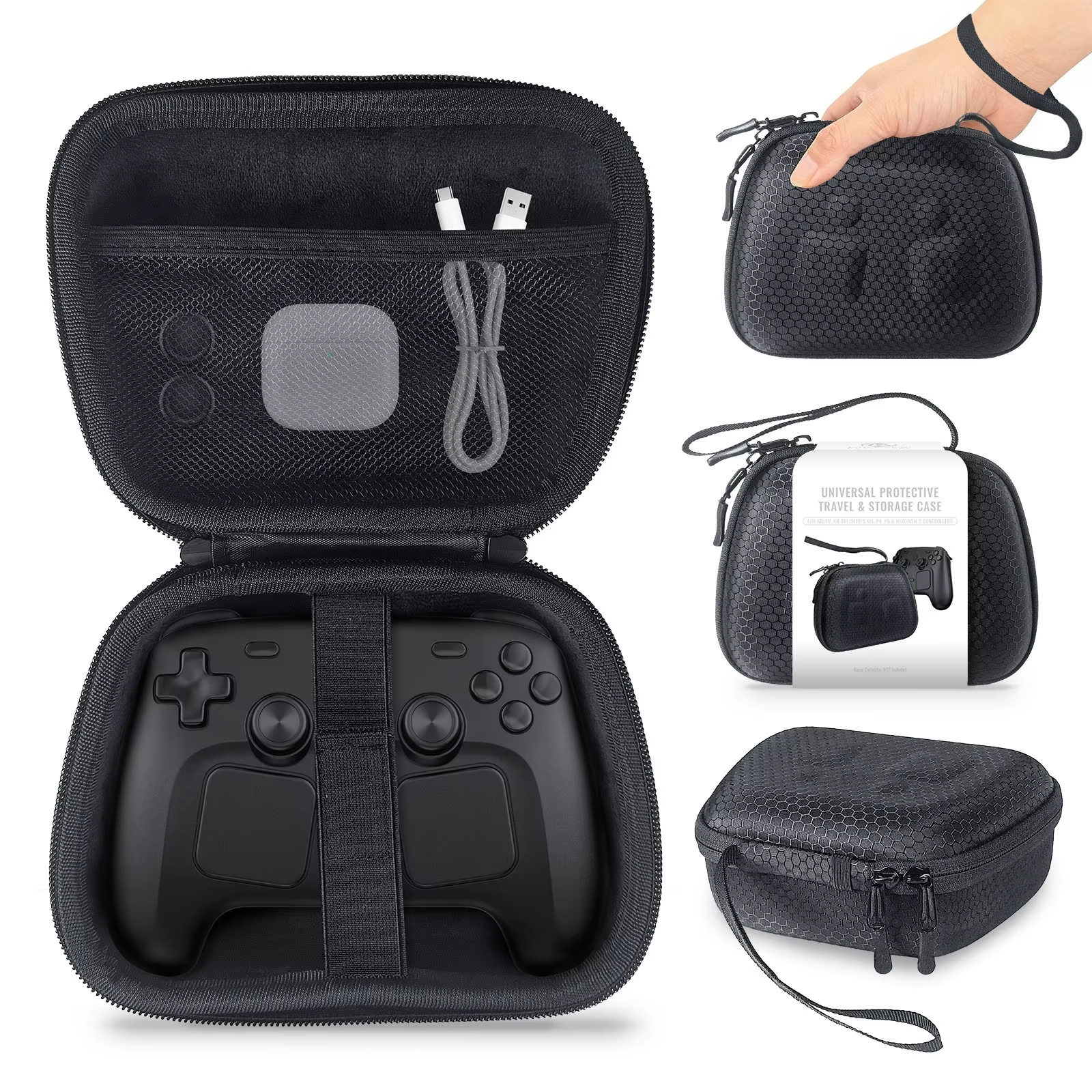 Xbox Travel Accessories - Universal Protective Controller Travel Carrying Case