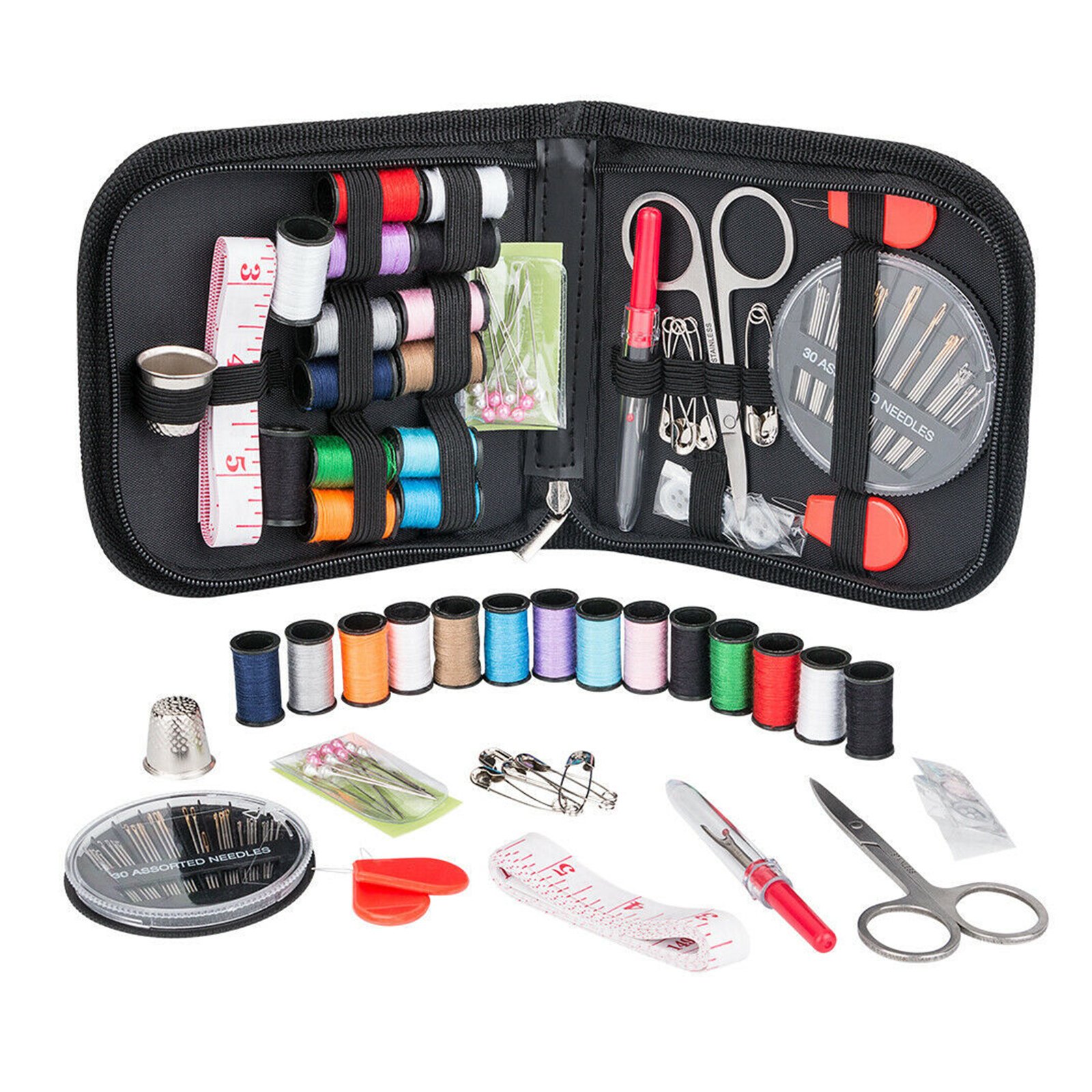 Travel Accessories To Sew - The sewing kit contains 68 accessories