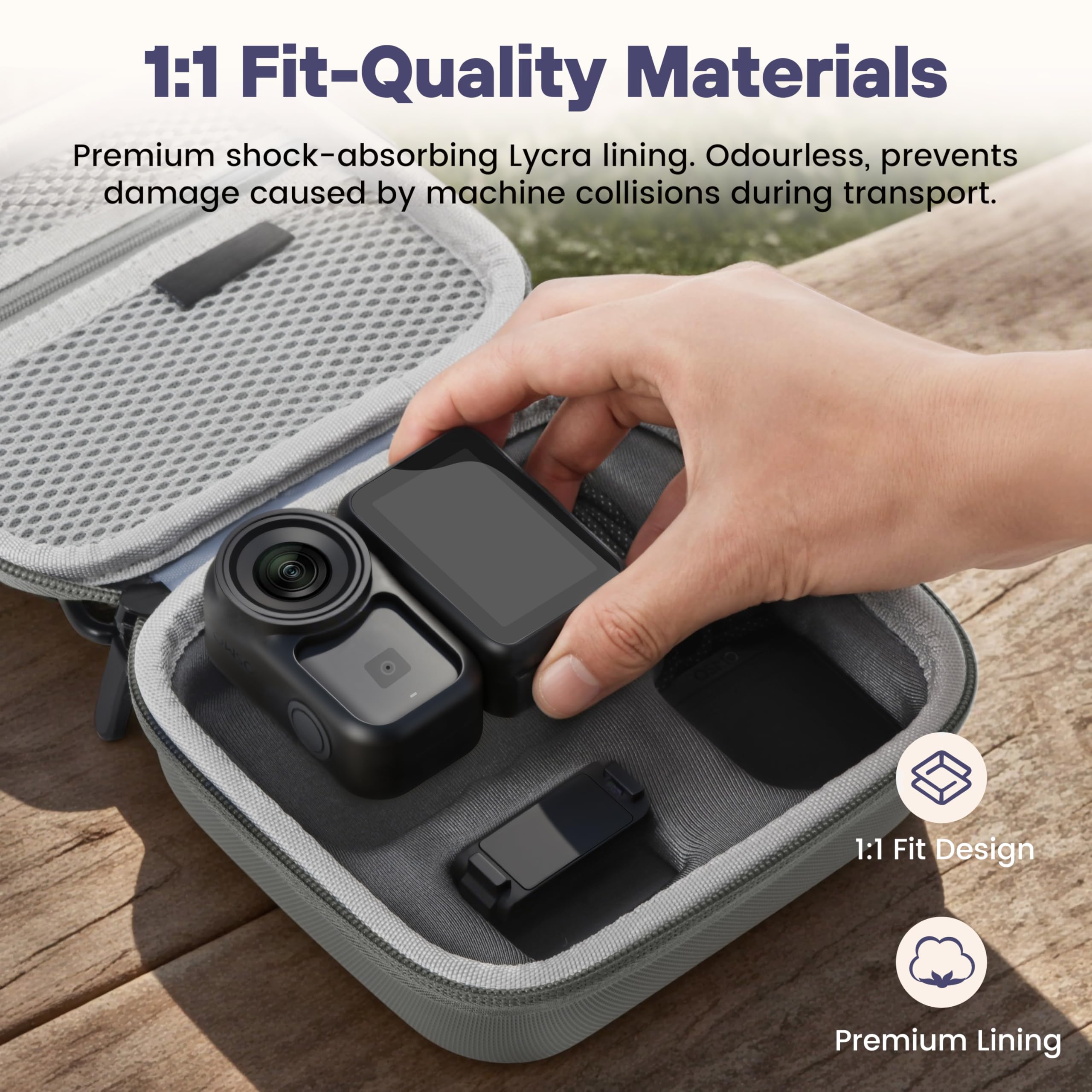 Osmo Nano Case, Protective Car - Travel Vlog Accessories avis et prix