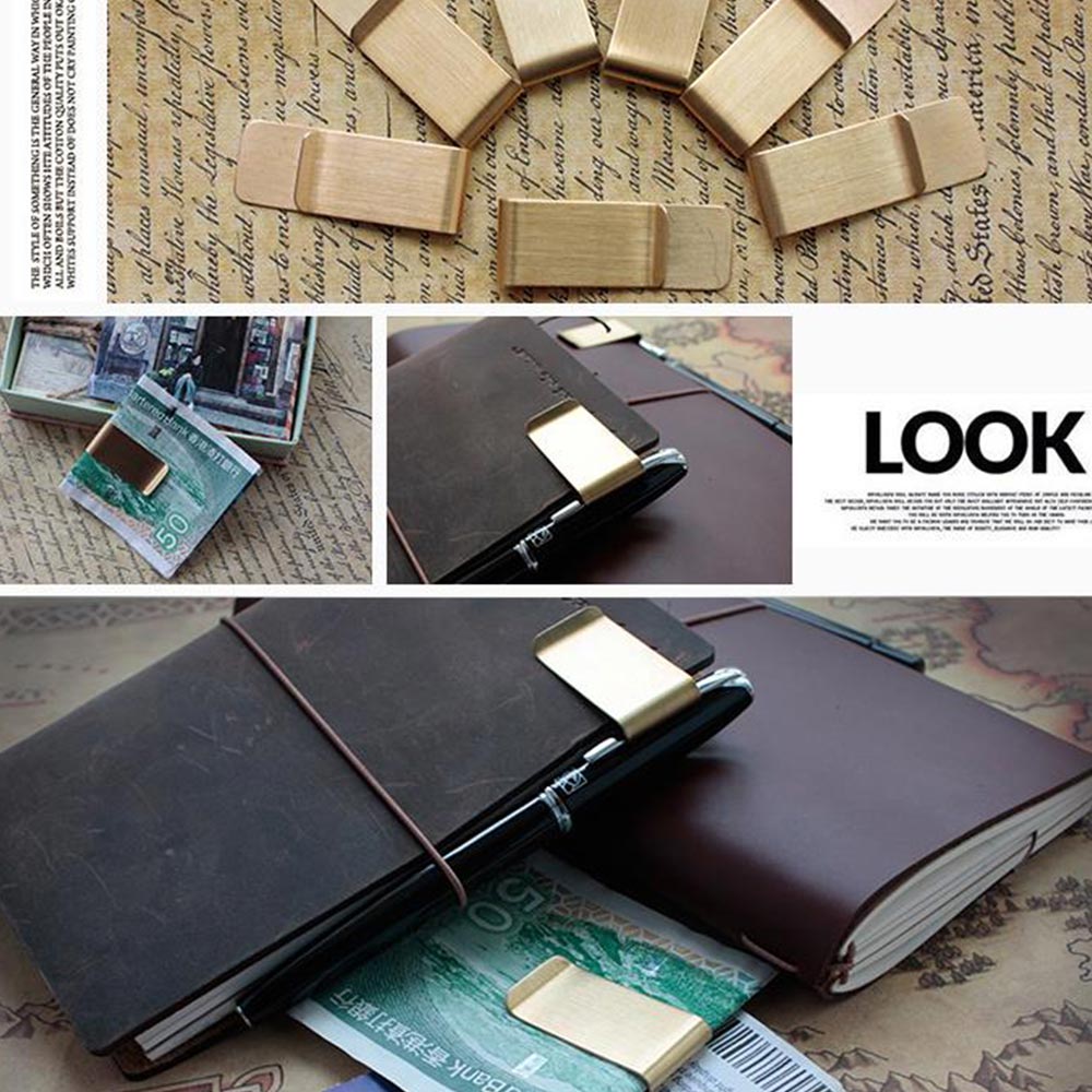 Brief portcrayon vintage coppe - Travel Journal Accessories avis et prix