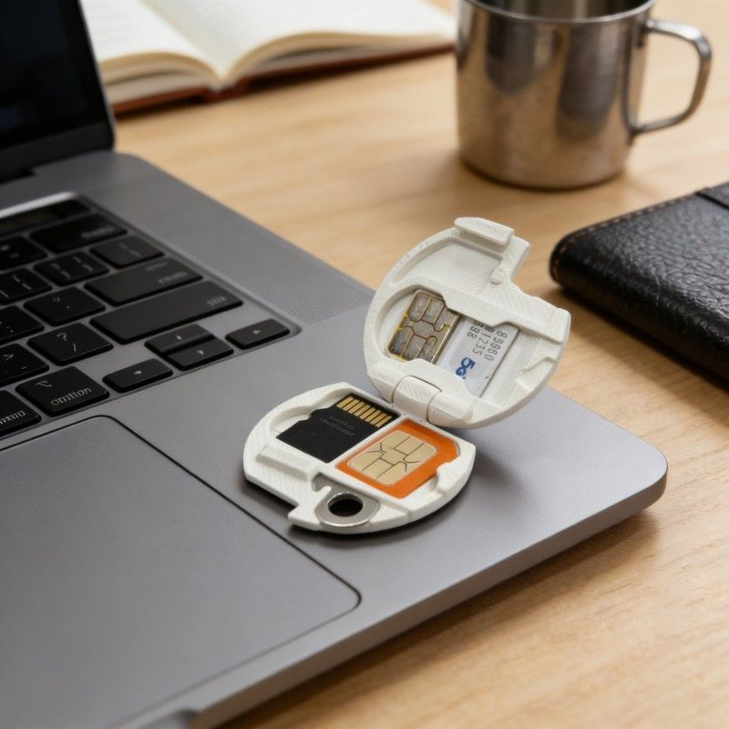 3D Printed SIM & TF Card Holde - Sim Card Holder Case avis et prix