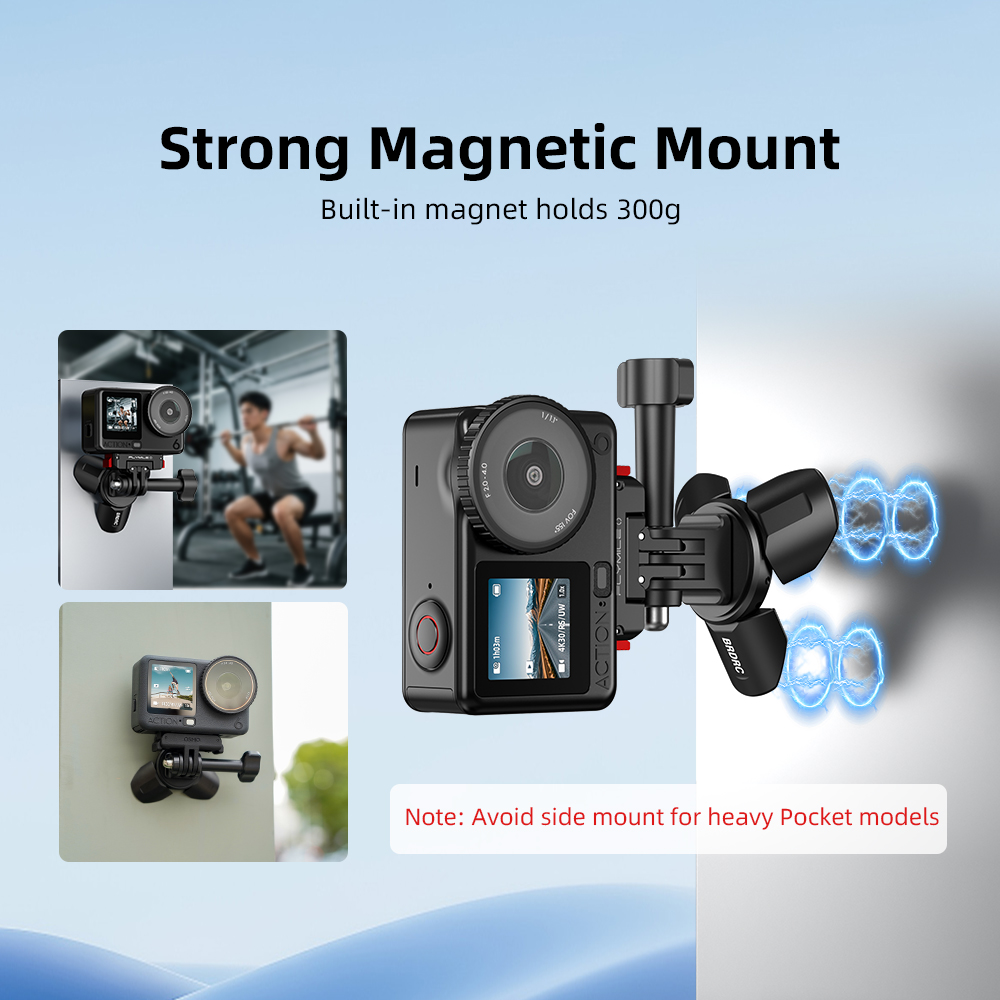 BRDRC Pocket 4 Mini Tripod Kit - Travel Vlog Accessories avis et prix