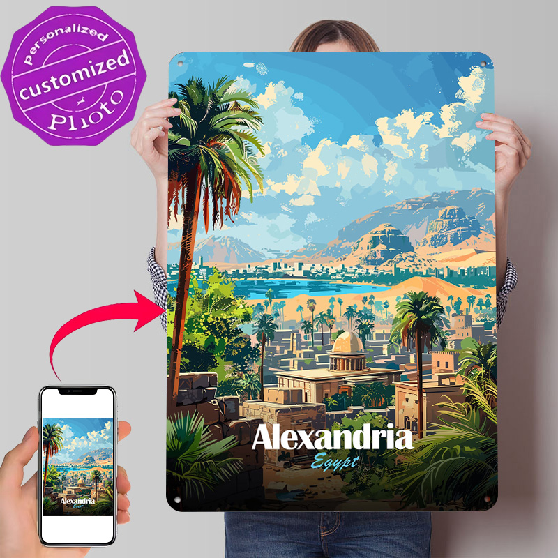 Alexandria Egypt Travel Poster - Travel Accessories Egypt avis et prix