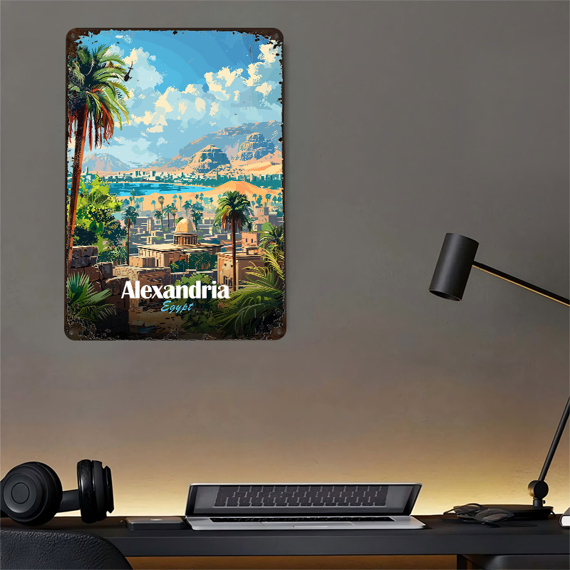 Alexandria Egypt Travel Poster - Travel Accessories Egypt avis et prix