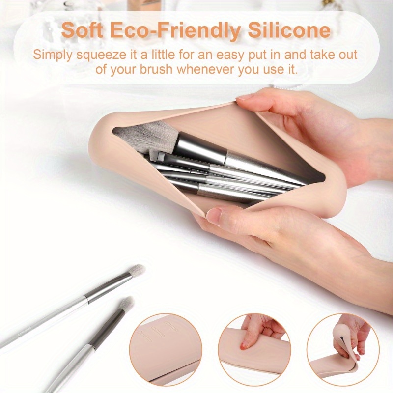 Travel Makeup Brush Holder,Sil - Travel Accessories Holder avis et prix