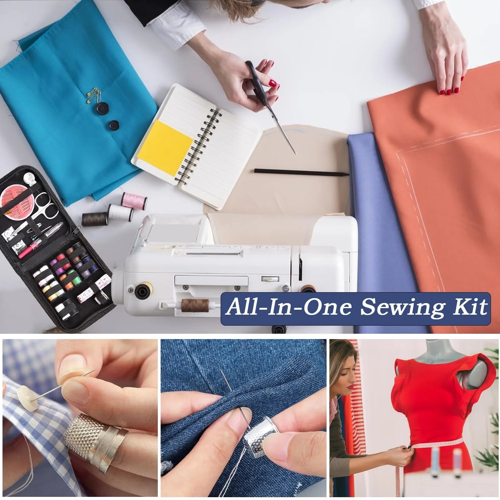 Travel Sewing Kit, 59-Piece Po - Travel Accessories To Sew avis et prix