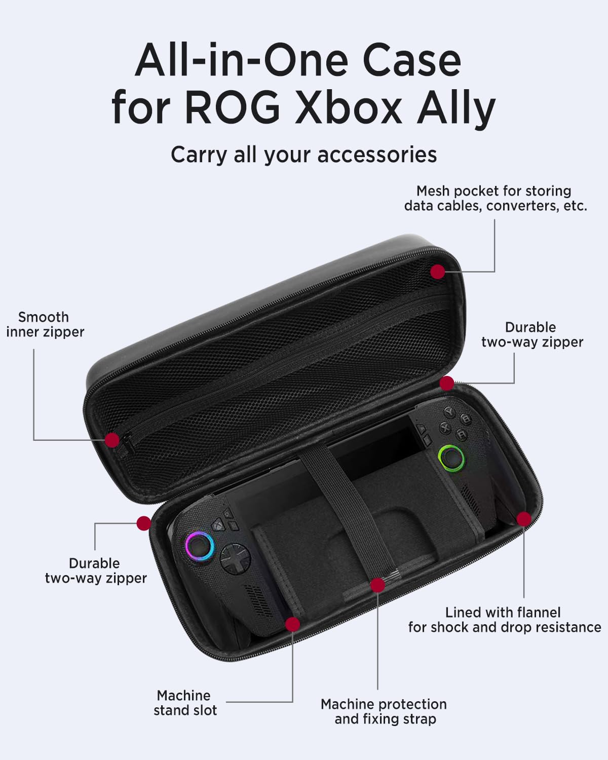 Travel Carrying Case for ROG X - Xbox Travel Accessories avis et prix