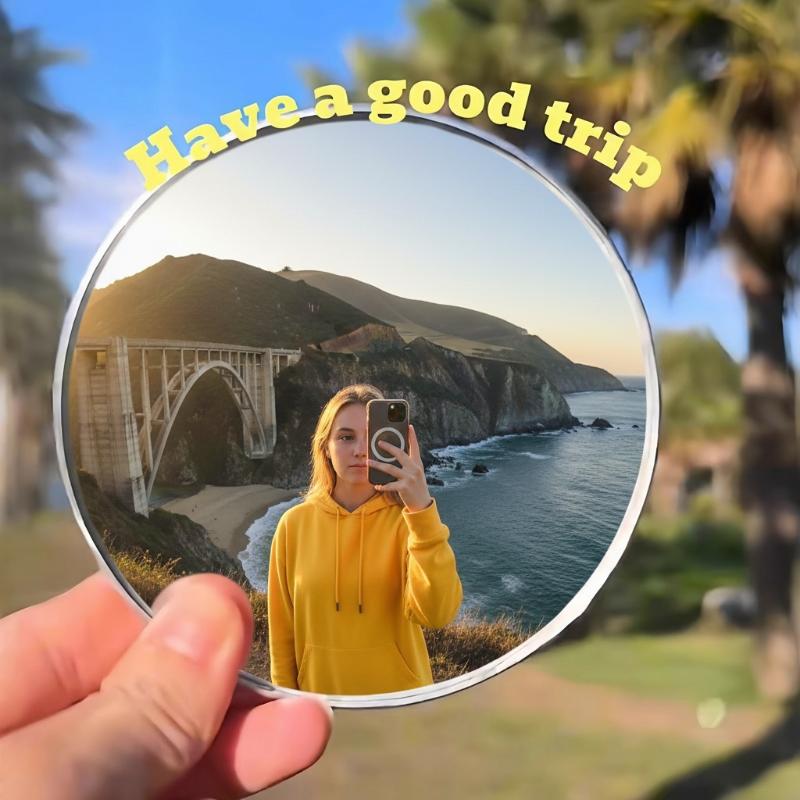 5cm Handheld Selfie Mirror Por - Travel Vlog Accessories avis et prix