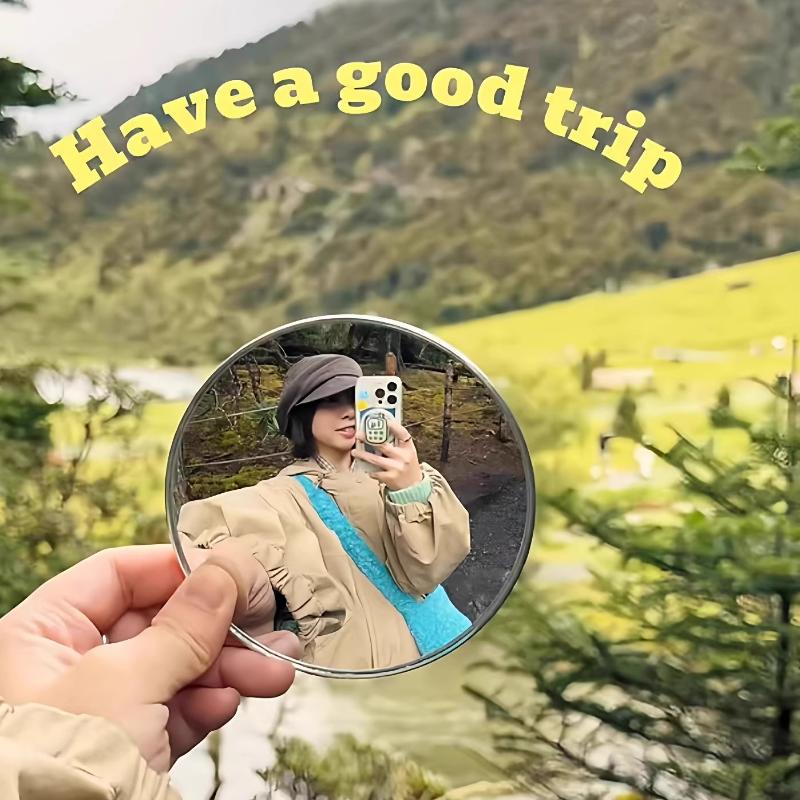 5cm Handheld Selfie Mirror Por - Travel Vlog Accessories avis et prix