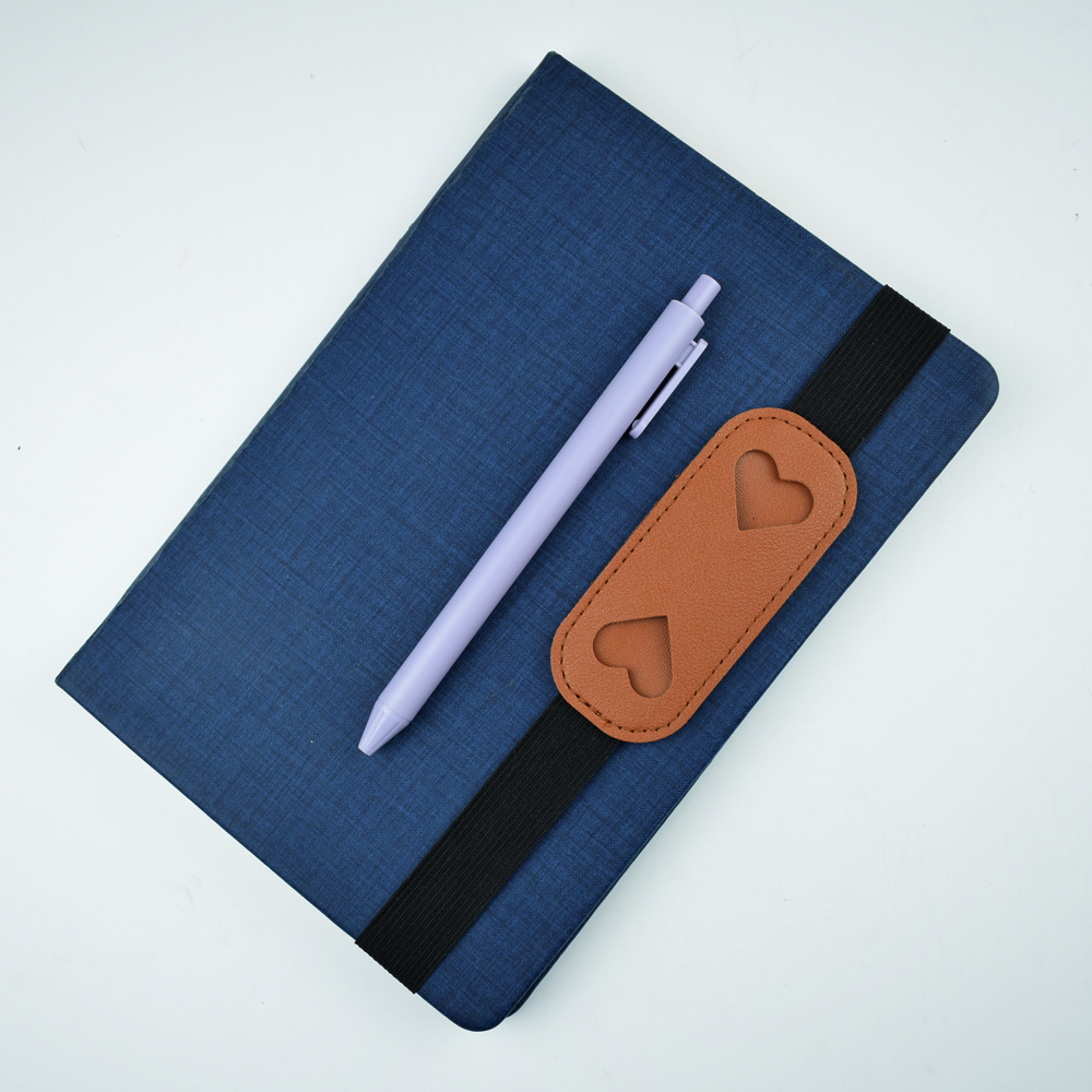Elastic PU Leather Pen Holder  - Travel Journal Accessories avis et prix