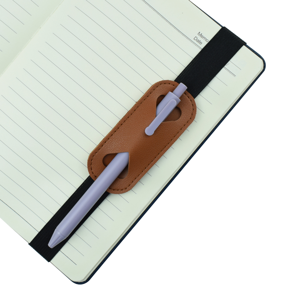 Elastic PU Leather Pen Holder  - Travel Journal Accessories avis et prix