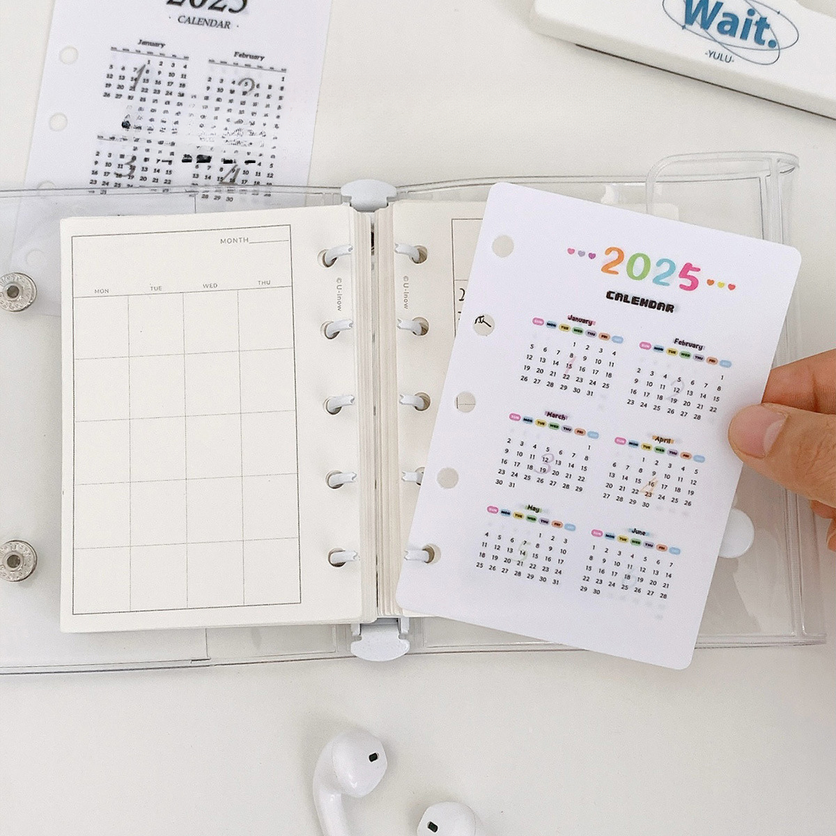 M5 PP Three Fold PP Loose Leaf - Travel Journal Accessories avis et prix
