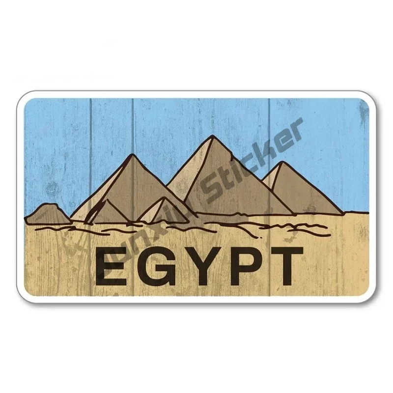 Egypt Flag Decal Sticker Egypt - Travel Accessories Egypt avis et prix