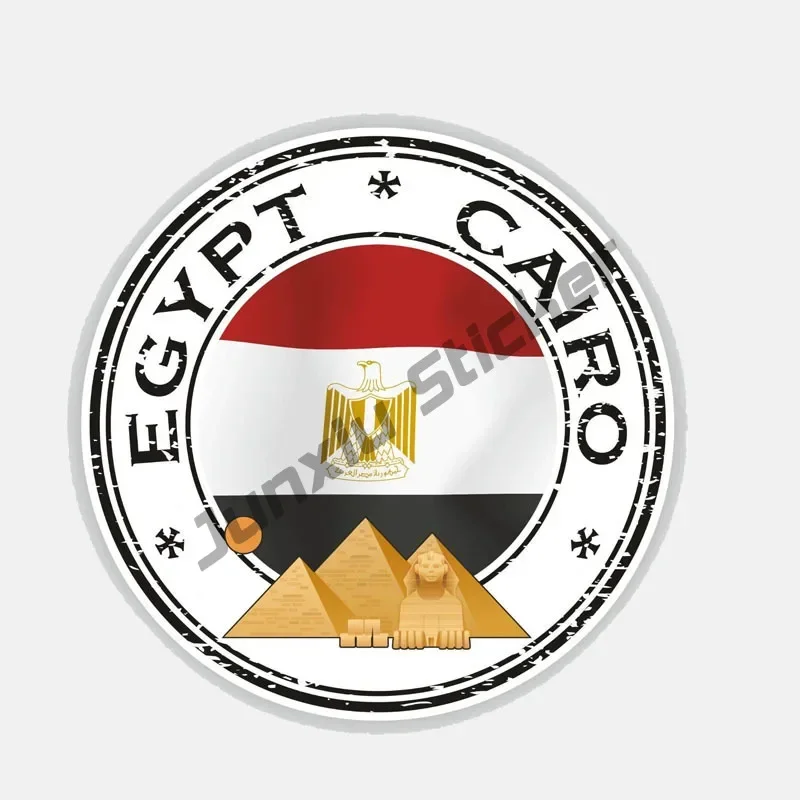 Egypt Flag Decal Sticker Egypt - Travel Accessories Egypt avis et prix