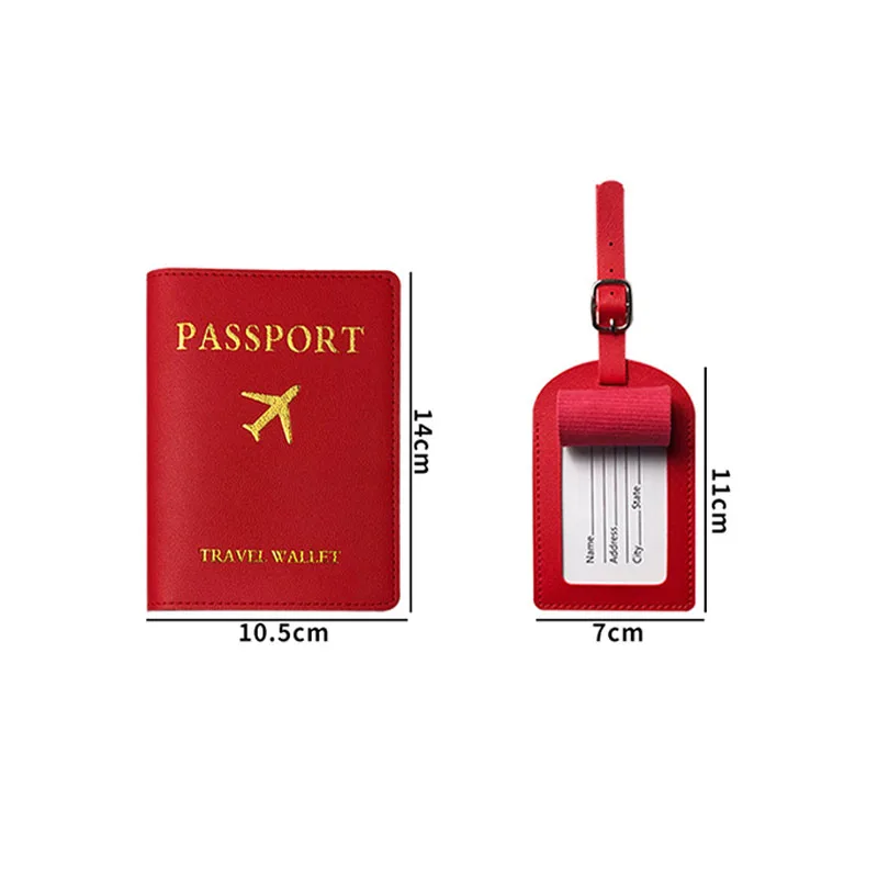 Colorful Pu Leather Women Men  - Travel Accessories Name avis et prix