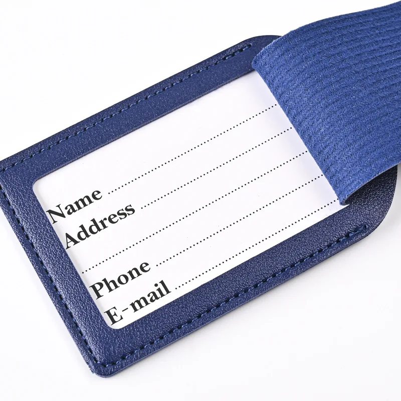 1pc Thicken PU Hot Stamping Ai - Travel Accessories Name avis et prix