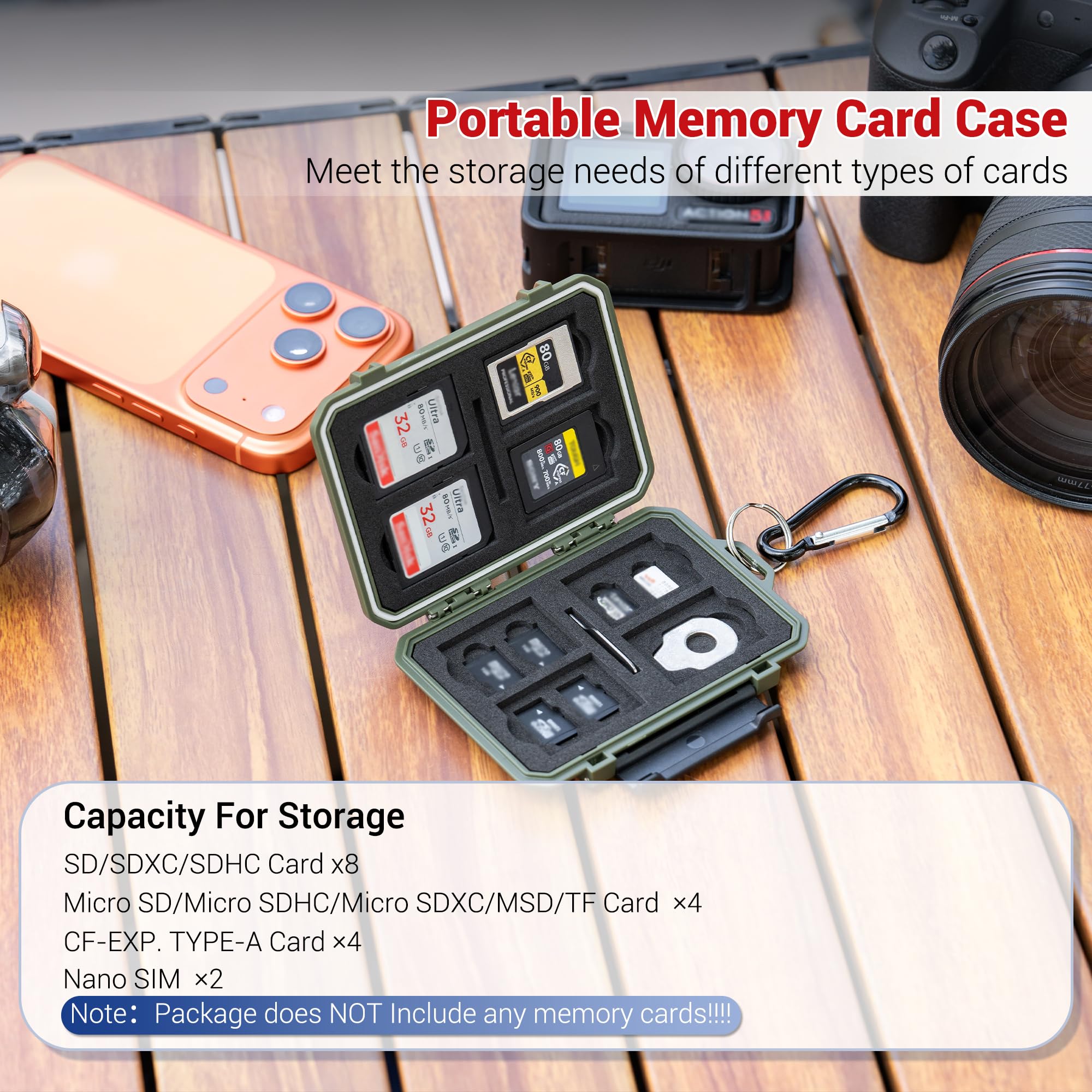 IP67 Waterproof Memory Card Ca - Sim Card Holder Case avis et prix