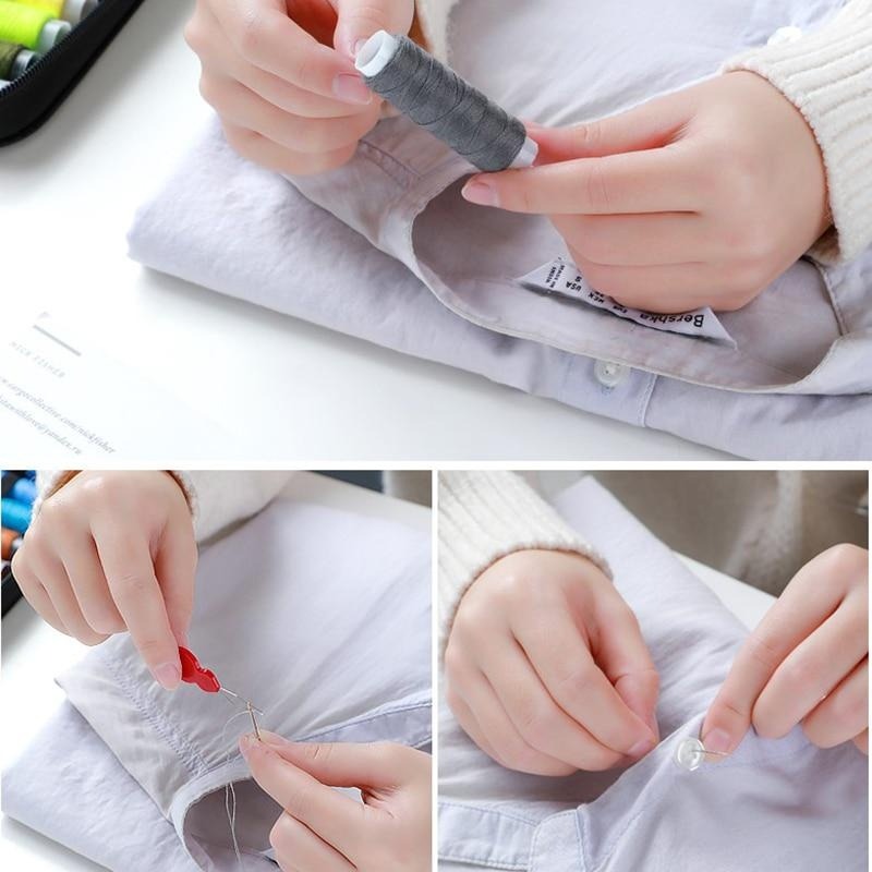 Portable 10Pcs/set Sewing Kit  - Travel Accessories To Sew avis et prix