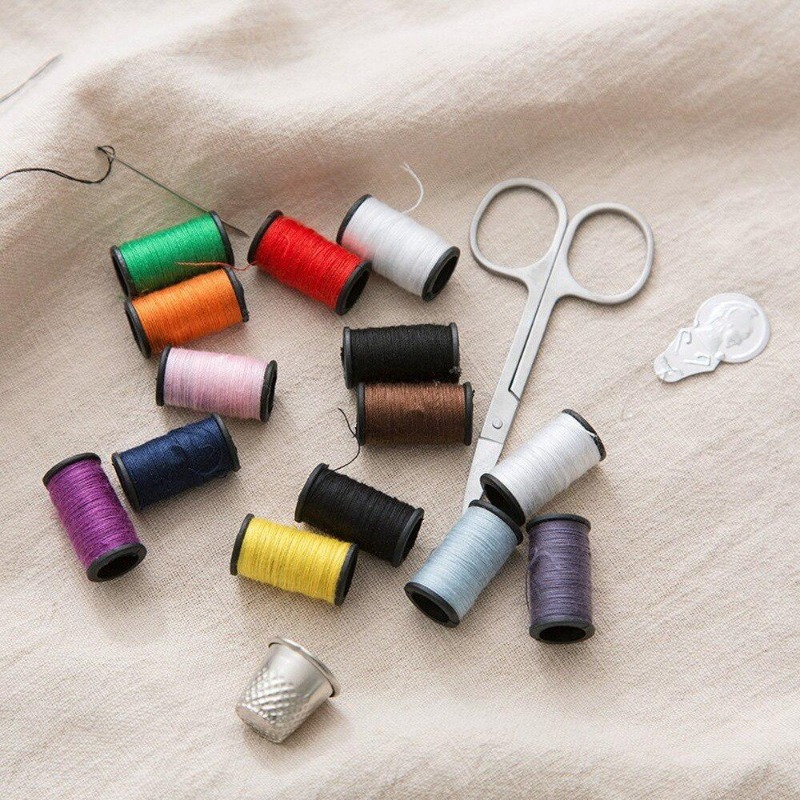 Portable 10Pcs/set Sewing Kit  - Travel Accessories To Sew avis et prix