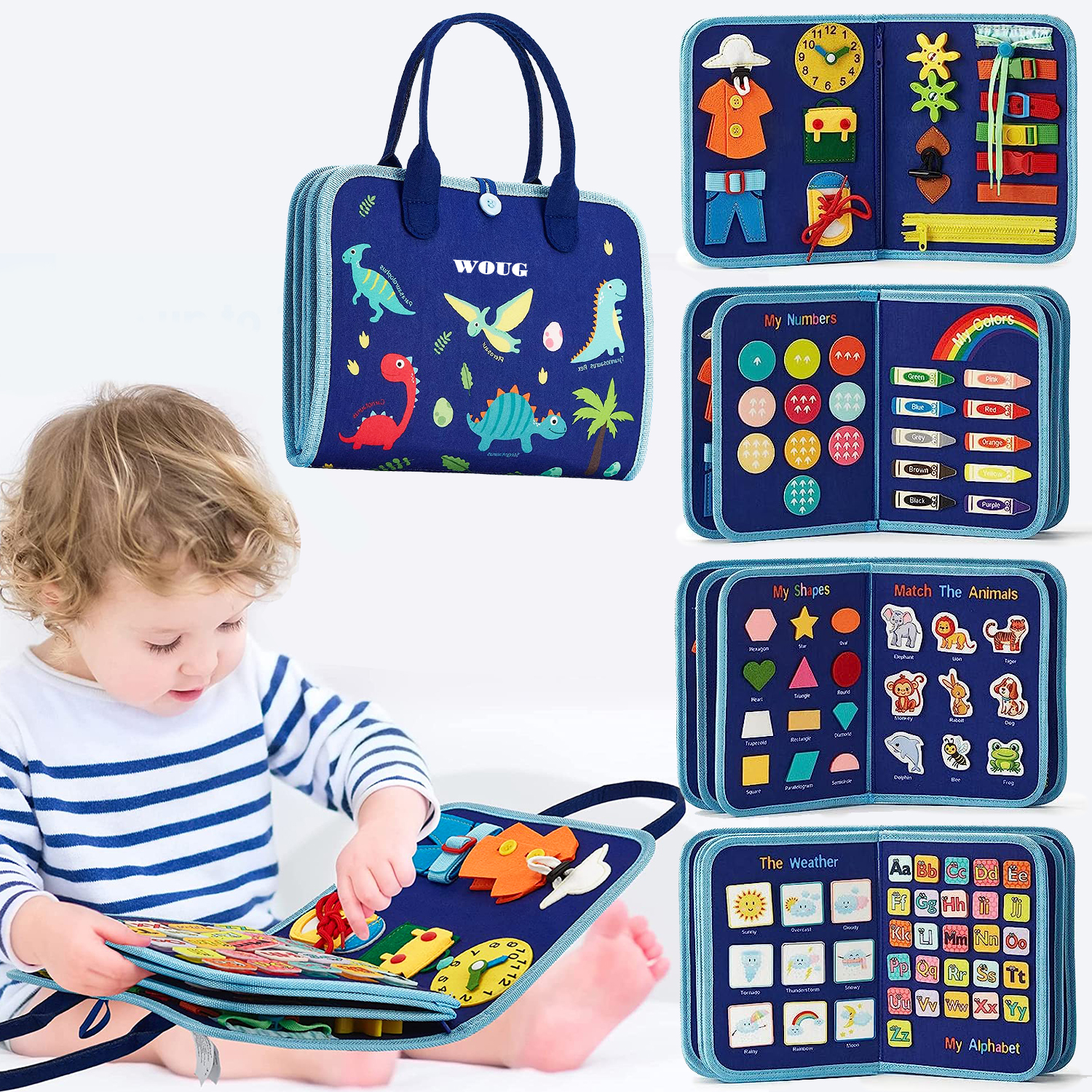 Montessori Toys Busy Board Tod - Travel Accessories Toddler avis et prix