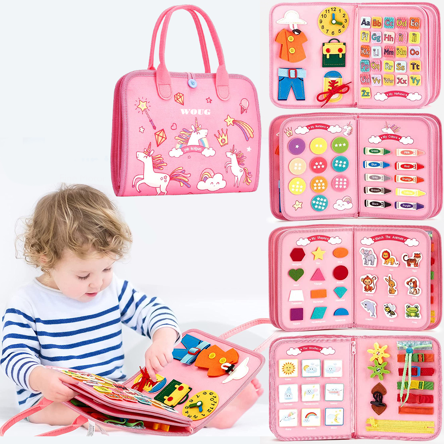 Montessori Toys Busy Board Tod - Travel Accessories Toddler avis et prix