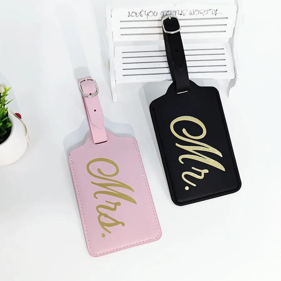 2PCS/Set Mr Mrs Couples Luggag - Travel Accessories Name avis et prix