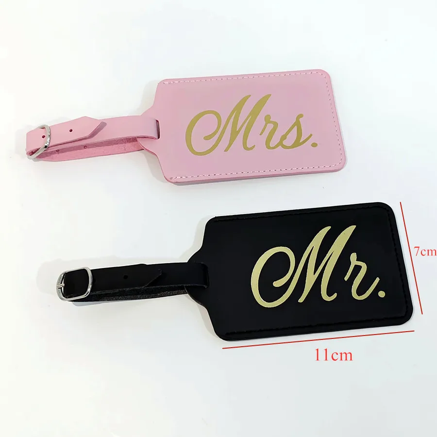 2PCS/Set Mr Mrs Couples Luggag - Travel Accessories Name avis et prix
