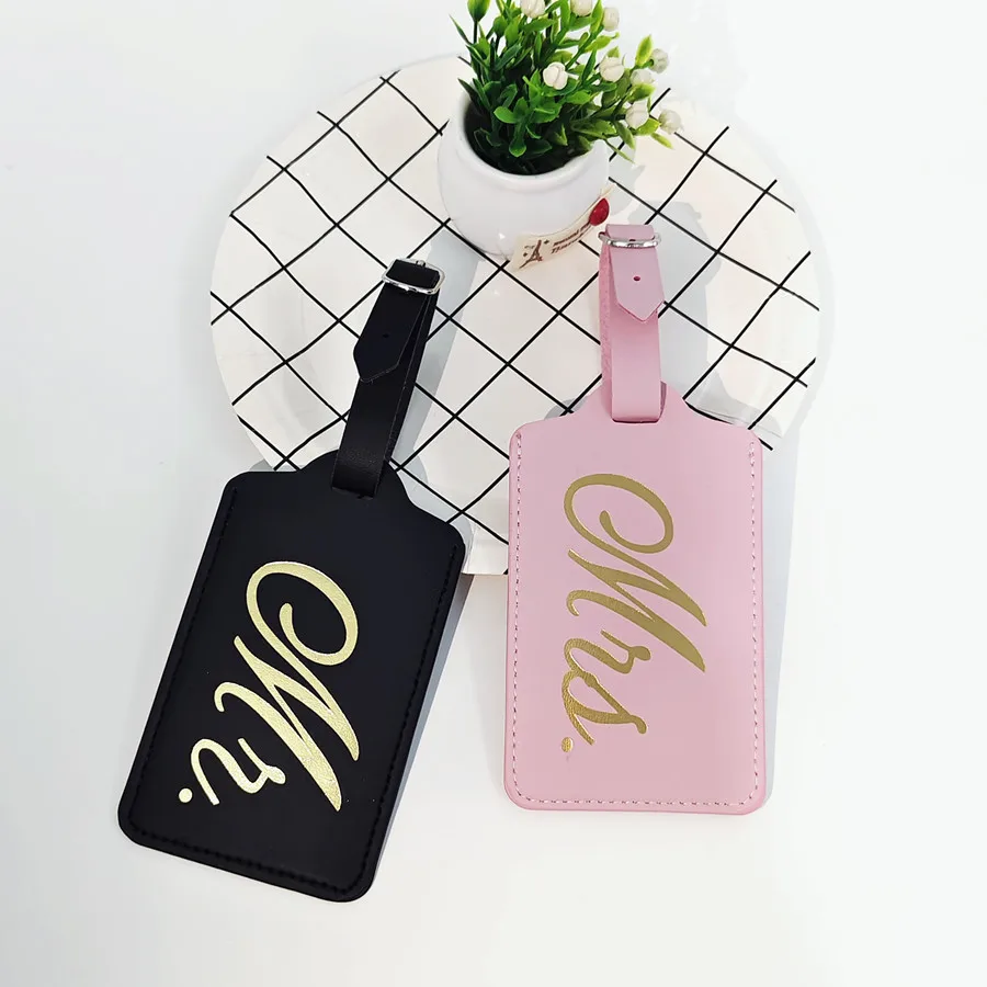 2PCS/Set Mr Mrs Couples Luggag - Travel Accessories Name avis et prix