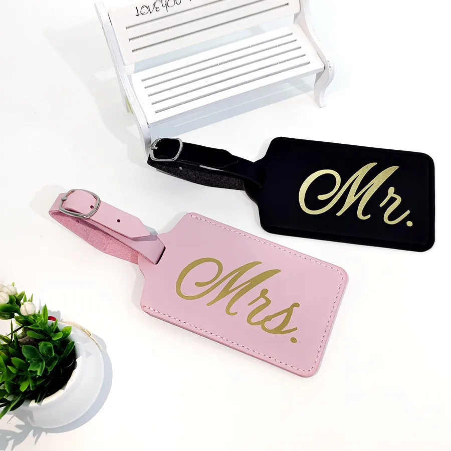 2PCS/Set Mr Mrs Couples Luggag - Travel Accessories Name avis et prix