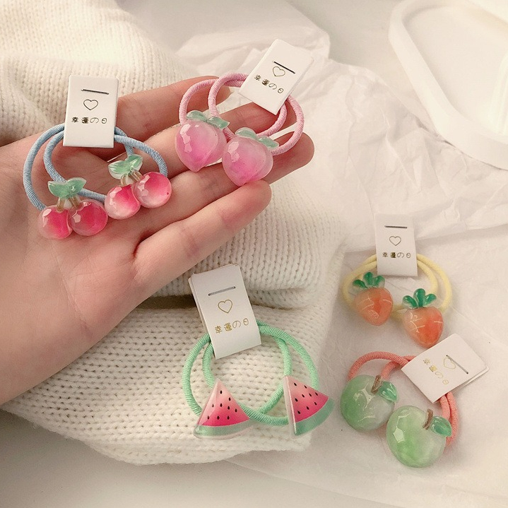 Kids Carrot Hair Ties 5 Pair N - Travel Accessories Toddler avis et prix