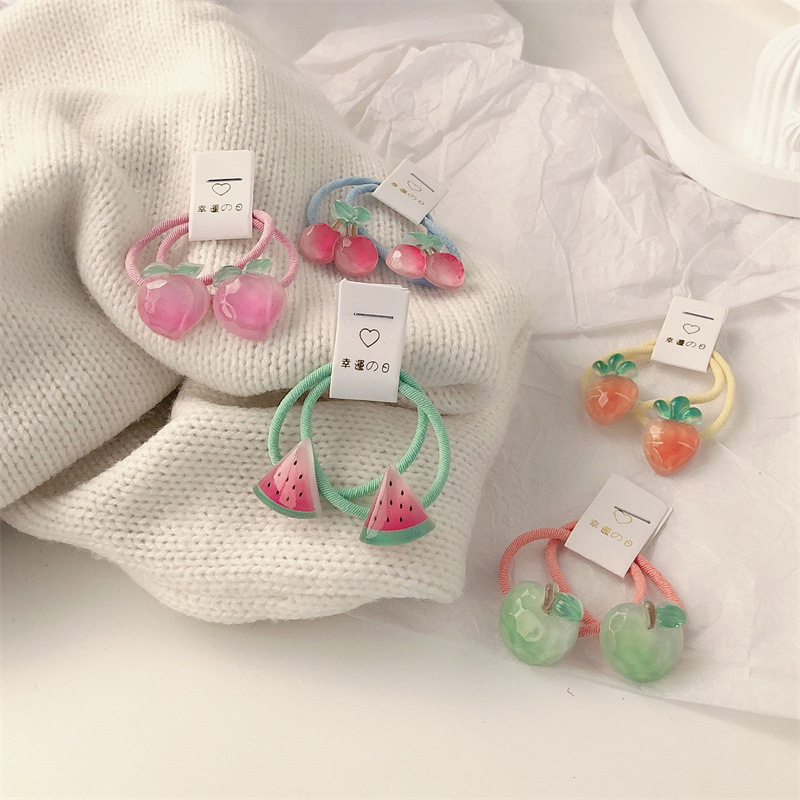 Kids Carrot Hair Ties 5 Pair N - Travel Accessories Toddler avis et prix