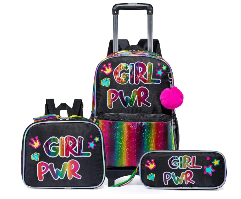 Girls School Wheeled Backpack  - Travel Accessories Toddler avis et prix