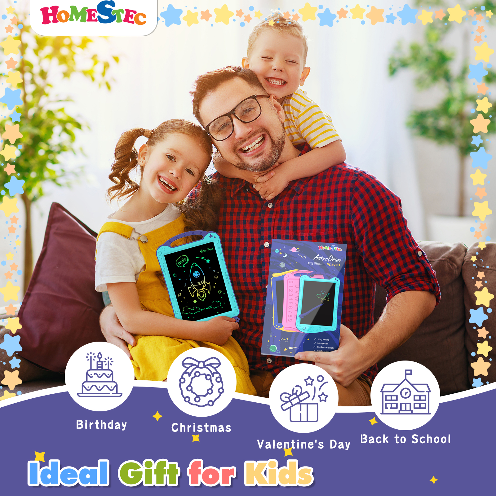 AstroDraw Colored Drawing Tabl - Travel Accessories Toddler avis et prix
