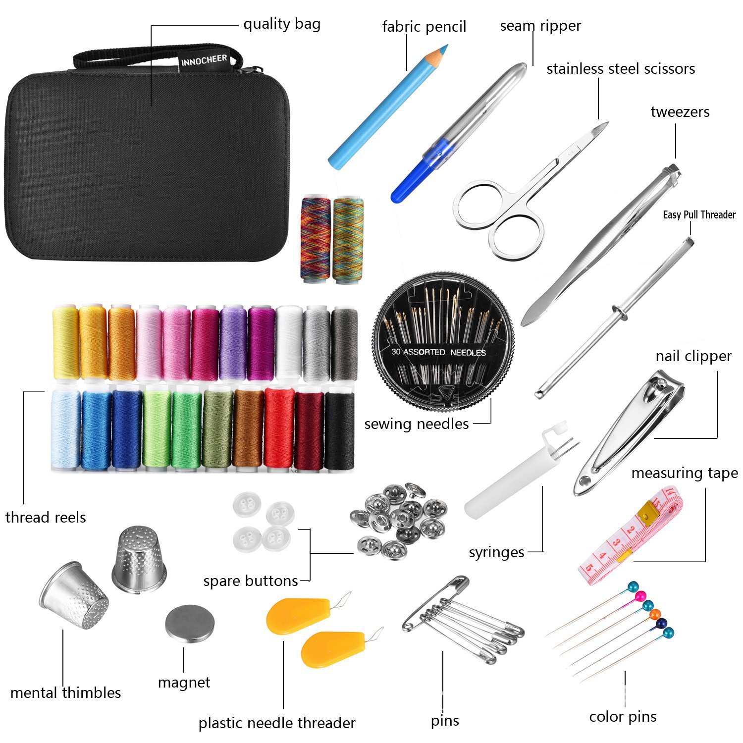 DIY Sewing Tools Kit Portable  - Travel Accessories To Sew avis et prix