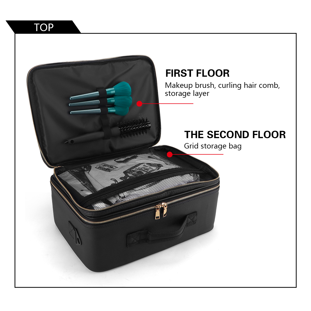 Women Travel Cosmetic Case Org - Travel Accessories Holder avis et prix