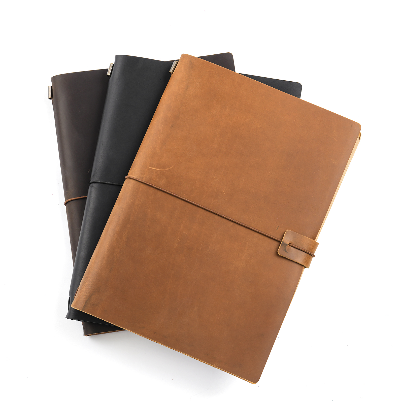 Handmade B5 Genuine Leather Tr - Travel Journal Accessories avis et prix