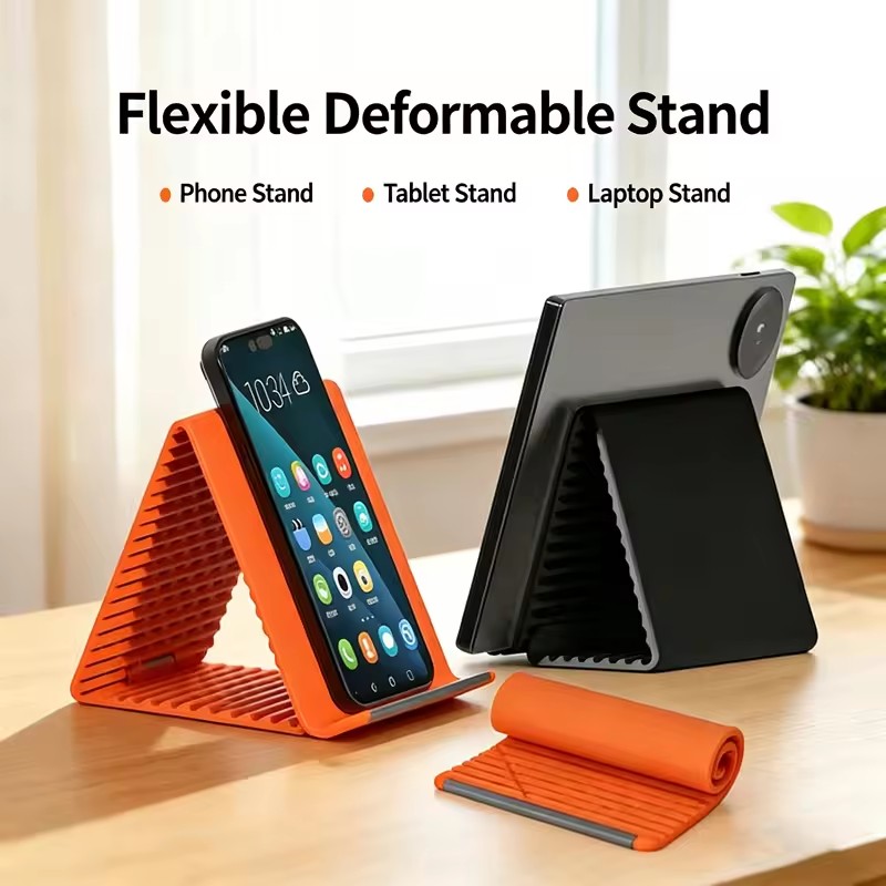 Lazy Portable Phone Stand Sili - Travel Accessories Holder avis et prix