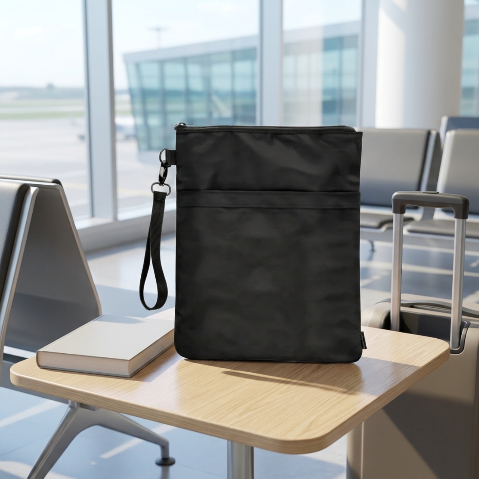 Book Sleeve with Front Pocket  - Travel Reading Accessories avis et prix