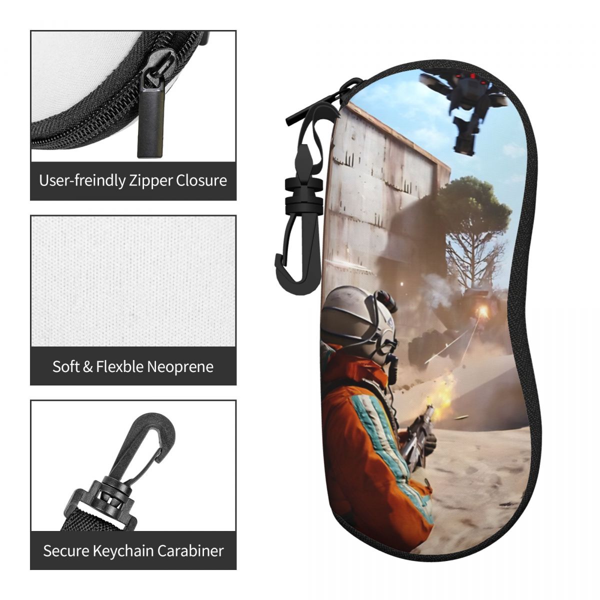 ARC Raiders Glasses Case Trave - Travel Reading Accessories avis et prix