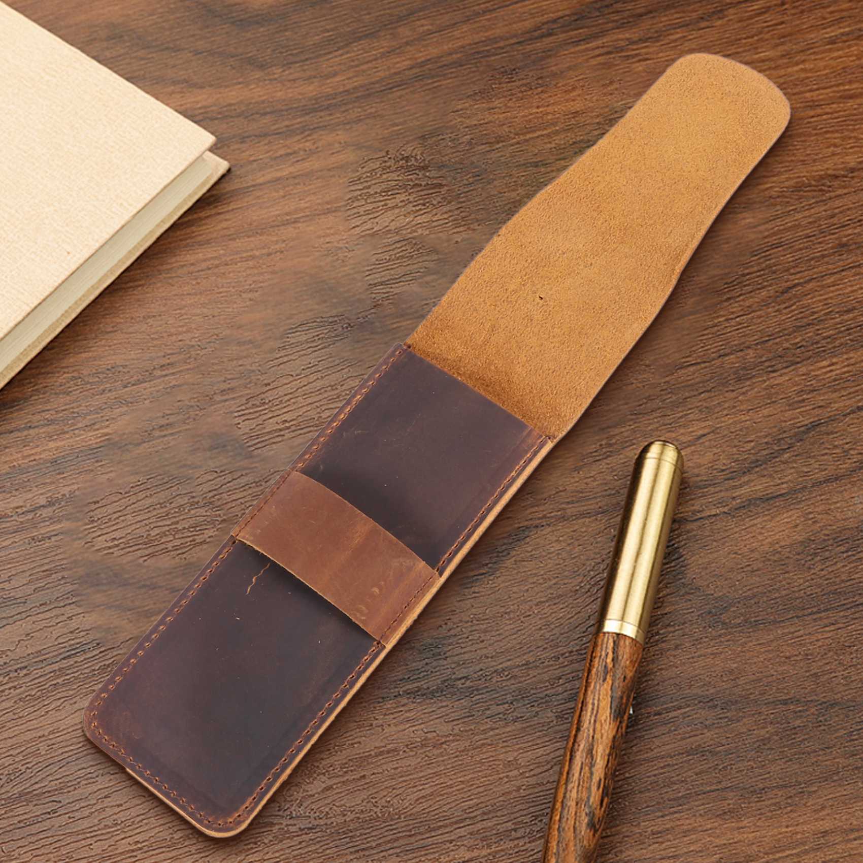 (WSFS) Handmade Leather Pencil - Travel Journal Accessories avis et prix