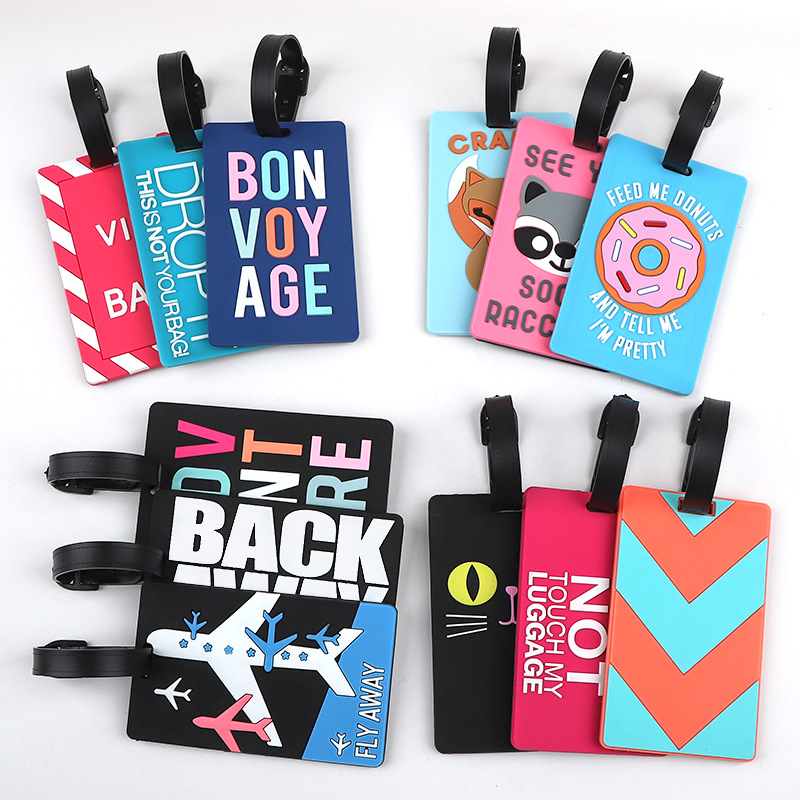 1pc Cartoon Animal PVC Luggage - Travel Accessories Name avis et prix