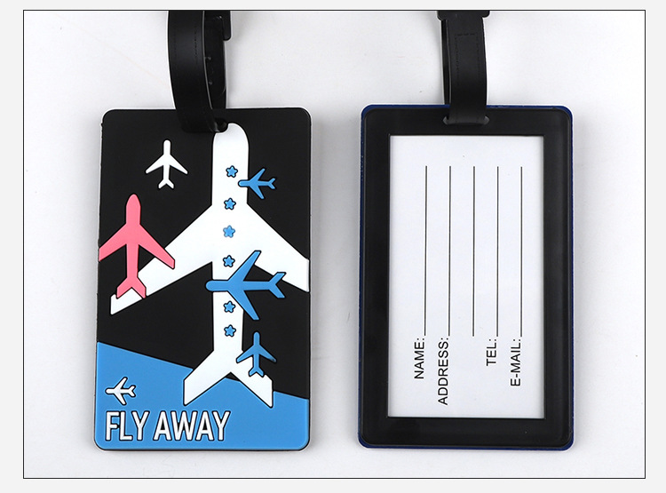 1pc Cartoon Animal PVC Luggage - Travel Accessories Name avis et prix