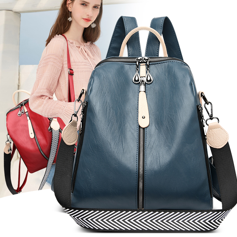 Fashion Backpack Women Soft Le - Travel Accessories Holder avis et prix