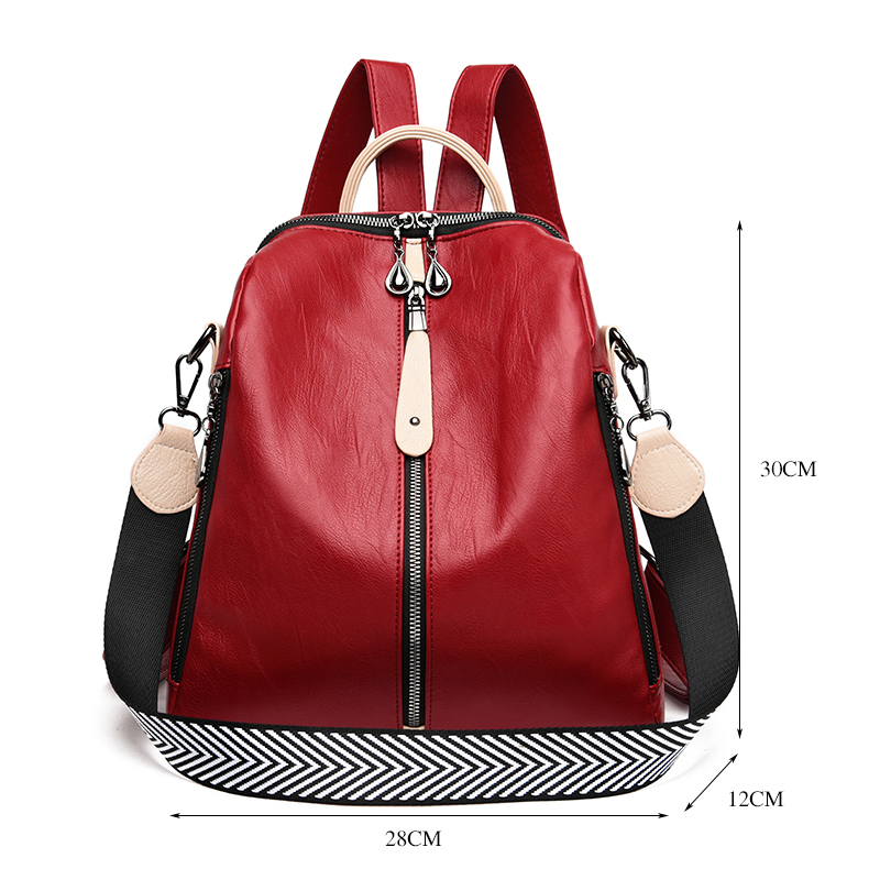 Fashion Backpack Women Soft Le - Travel Accessories Holder avis et prix