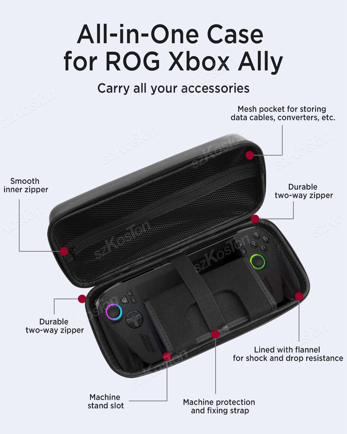 PU Portable Storage Bag for AS - Xbox Travel Accessories avis et prix