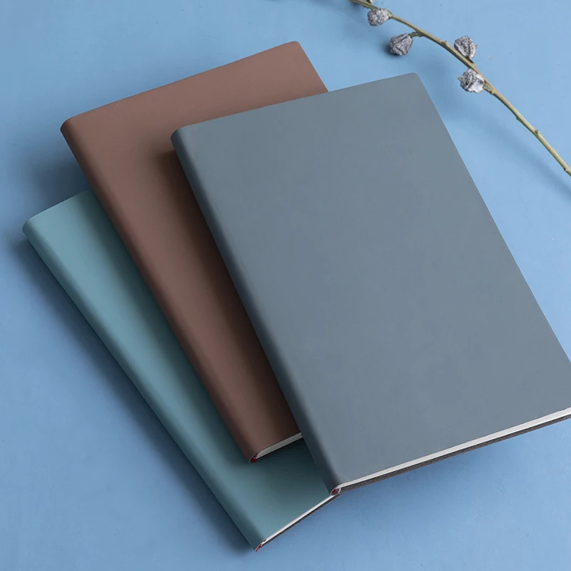 A5 Soft Leather Notebook with  - Travel Journal Accessories avis et prix