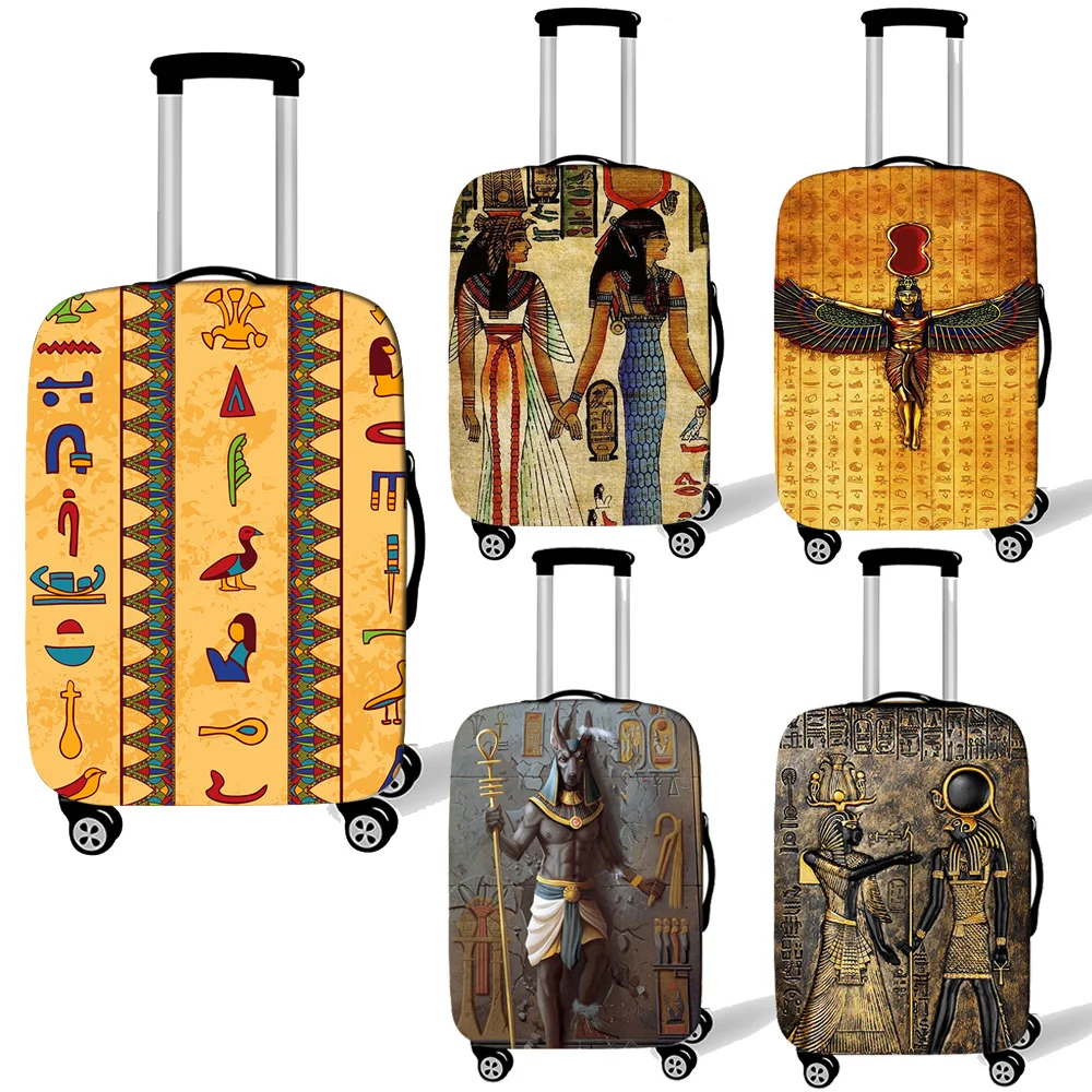 Egyptian Art Print Luggage Cov - Travel Accessories Egypt avis et prix