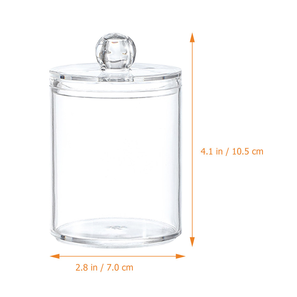 Clear Cotton Ball Dispenser Co - Travel Accessories Holder avis et prix