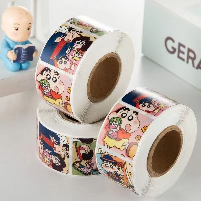 500PCS/Roll Crayon Shin-chan A - Travel Journal Accessories avis et prix